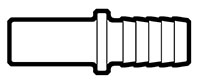 Acetal and Polypropylene Push-To-Connect Stem to Hose Barb Adapter Fittings Acetal and Polypropylene Push-To-Connect Stem to Hose Barb Adapter Fittings