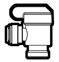 Polypropylene Push-To-Connect Tube to Female NPTF Elbow Shut-Off Ball Valves Polypropylene Push-To-Connect Tube to Female NPTF Elbow Shut-Off Ball Valves