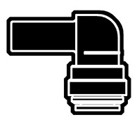 Acetal Push-To-Connect Metric Stem to Tube Adapter Elbows Acetal Push-To-Connect Metric Stem to Tube Adapter Elbows