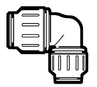Copper Tube Size (CTS) Twist-To-Lock Union and ucing Elbows Copper Tube Size (CTS) Twist-To-Lock Union and ucing Elbows