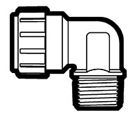 Copper Tube Size (CTS) Twist-To-Lock to Male Pipe Adapter Elbows Copper Tube Size (CTS) Twist-To-Lock to Male Pipe Adapter Elbows