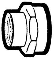 Compliant Female Garden Hose to Female Pipe Adapter Fittings Compliant Female Garden Hose to Female Pipe Adapter Fittings