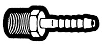Compliant Hose to Male Pipe Hose Barb Adapter Fittings Compliant Hose to Male Pipe Hose Barb Adapter Fittings