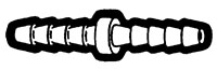 Compliant Hose to Hose Mender Connector Fittings Compliant Hose to Hose Mender Connector Fittings