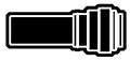 Acetal Push-To-Connect Metric Stem to Tube ucing Adapter Fittings